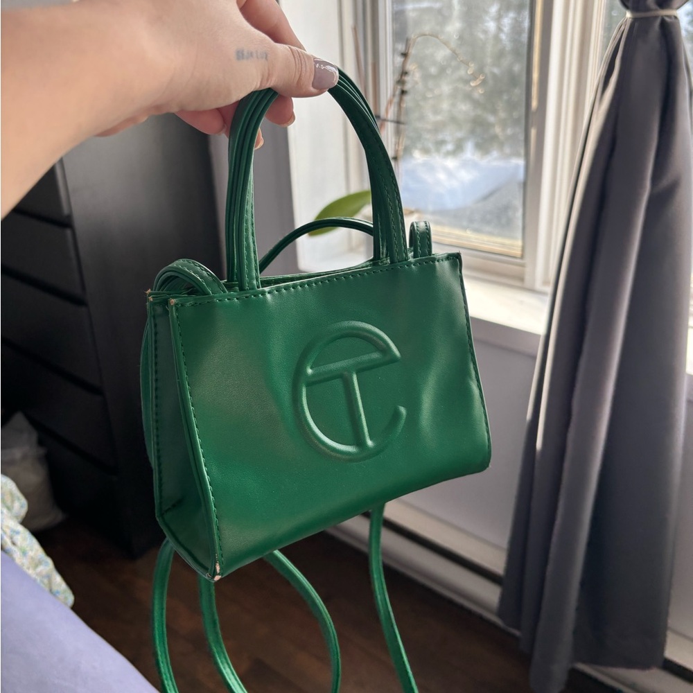 Telfar Emerald Green Mini Bag